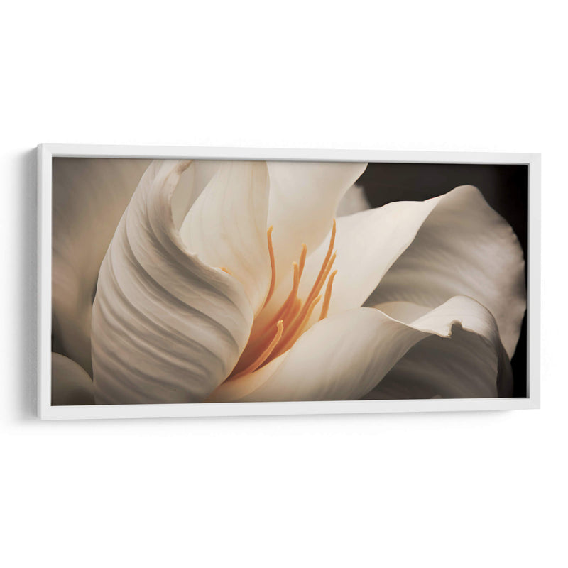 flor blanca y amarilla - Juliana Estrada | Cuadro decorativo de Canvas Lab