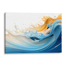 La Tormenta en Amarillo y Azul - 1 - DeLaVegaGaming | Cuadro decorativo de Canvas Lab