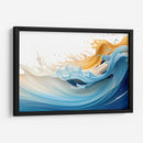 La Tormenta en Amarillo y Azul - 1 - DeLaVegaGaming | Cuadro decorativo de Canvas Lab