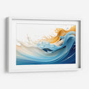 La Tormenta en Amarillo y Azul - 1 - DeLaVegaGaming | Cuadro decorativo de Canvas Lab