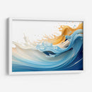 La Tormenta en Amarillo y Azul - 1 - DeLaVegaGaming | Cuadro decorativo de Canvas Lab