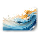 La Tormenta en Amarillo y Azul - 1 - DeLaVegaGaming | Cuadro decorativo de Canvas Lab