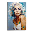 Dama azul - Paltik Arte Digital | Cuadro decorativo de Canvas Lab