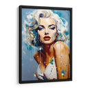 Dama azul - Paltik Arte Digital | Cuadro decorativo de Canvas Lab