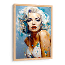 Dama azul - Paltik Arte Digital | Cuadro decorativo de Canvas Lab