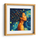 Mujer en la noche estrellada- Vincent Van Gogh - Coloratura | Cuadro decorativo de Canvas Lab