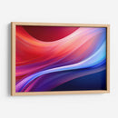 La Calma Rojo Azúl - 1 - DeLaVegaGaming | Cuadro decorativo de Canvas Lab