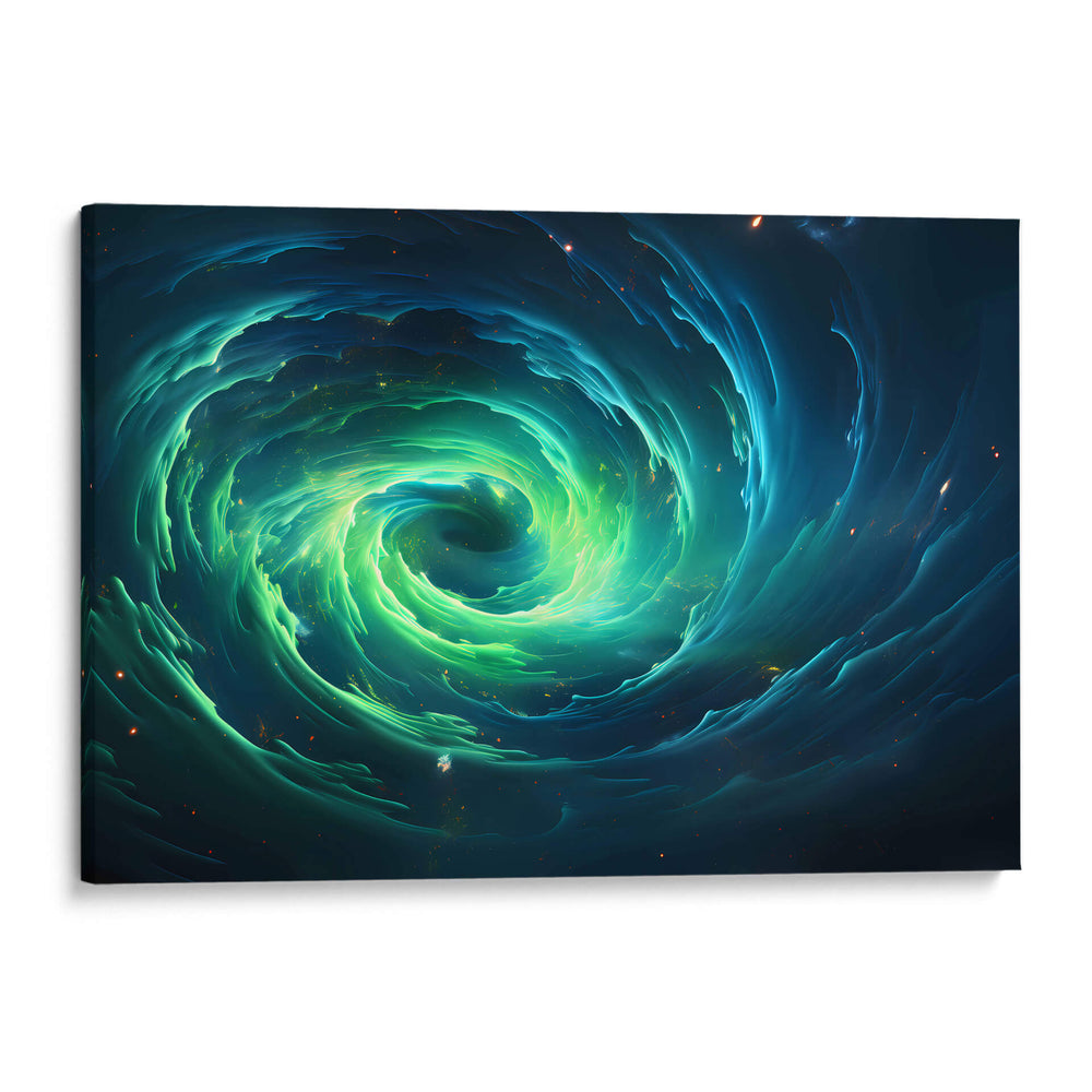 La Tormenta Verde Encendida - DeLaVegaGaming | Cuadro decorativo de Canvas Lab