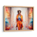 Lady Boss - Anaranjado - DeLaVegaGaming | Cuadro decorativo de Canvas Lab