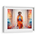 Lady Boss - Anaranjado - DeLaVegaGaming | Cuadro decorativo de Canvas Lab