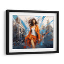 Lady Boss - Anaranjado - 2 - DeLaVegaGaming | Cuadro decorativo de Canvas Lab