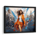 Lady Boss - Anaranjado - 2 - DeLaVegaGaming | Cuadro decorativo de Canvas Lab