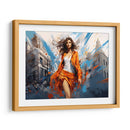 Lady Boss - Anaranjado - 2 - DeLaVegaGaming | Cuadro decorativo de Canvas Lab