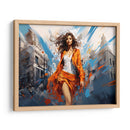 Lady Boss - Anaranjado - 2 - DeLaVegaGaming | Cuadro decorativo de Canvas Lab