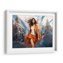 Lady Boss - Anaranjado - 2 - DeLaVegaGaming | Cuadro decorativo de Canvas Lab