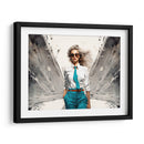 Lady Boss - Turqueza - DeLaVegaGaming | Cuadro decorativo de Canvas Lab