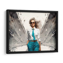 Lady Boss - Turqueza - DeLaVegaGaming | Cuadro decorativo de Canvas Lab