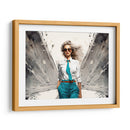 Lady Boss - Turqueza - DeLaVegaGaming | Cuadro decorativo de Canvas Lab