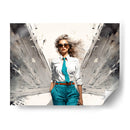 Lady Boss - Turqueza - DeLaVegaGaming | Cuadro decorativo de Canvas Lab