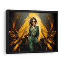 Lady Boss - Verde - DeLaVegaGaming | Cuadro decorativo de Canvas Lab