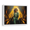 Lady Boss - Verde - DeLaVegaGaming | Cuadro decorativo de Canvas Lab