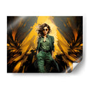 Lady Boss - Verde - DeLaVegaGaming | Cuadro decorativo de Canvas Lab