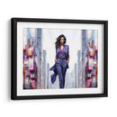 Lady Boss - Purpura - DeLaVegaGaming | Cuadro decorativo de Canvas Lab