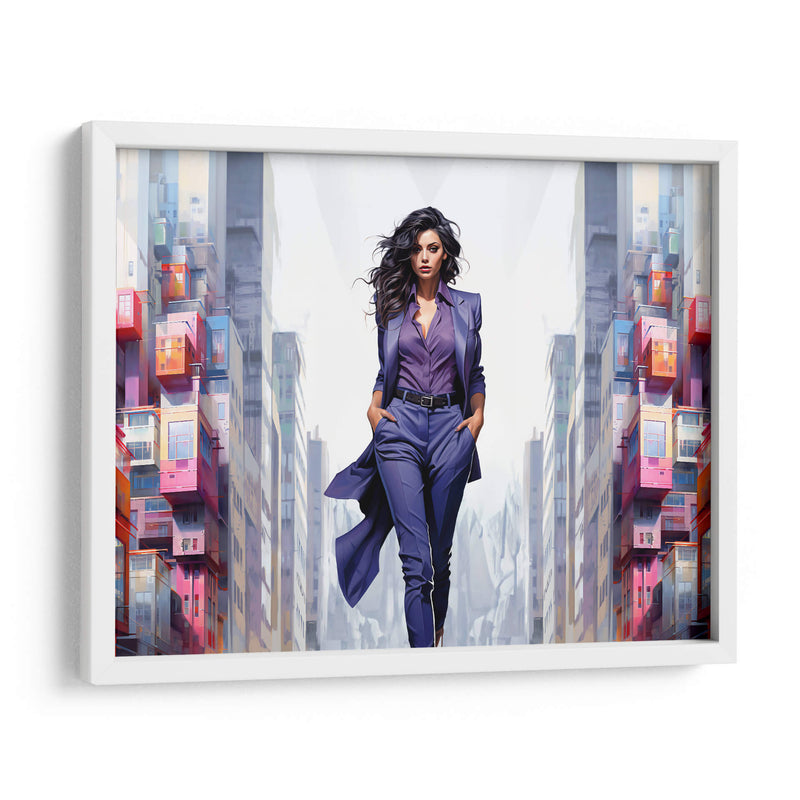 Lady Boss - Purpura - DeLaVegaGaming | Cuadro decorativo de Canvas Lab