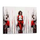 Lady Boss - Rojo - DeLaVegaGaming | Cuadro decorativo de Canvas Lab