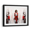 Lady Boss - Rojo - DeLaVegaGaming | Cuadro decorativo de Canvas Lab