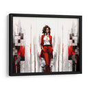 Lady Boss - Rojo - DeLaVegaGaming | Cuadro decorativo de Canvas Lab