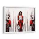 Lady Boss - Rojo - DeLaVegaGaming | Cuadro decorativo de Canvas Lab