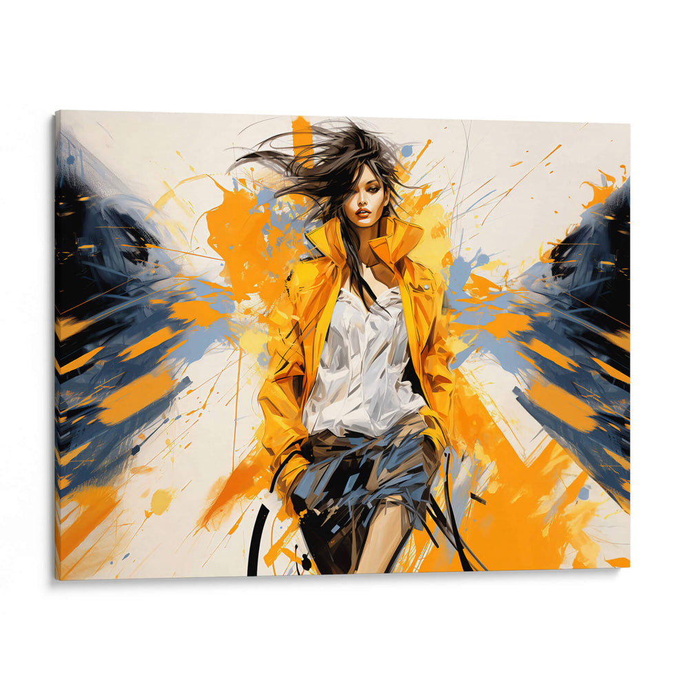 Lady Boss - Amarillo - DeLaVegaGaming | Cuadro decorativo de Canvas Lab