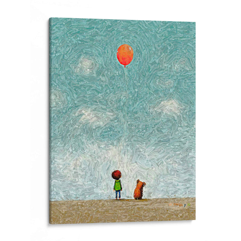 Mi amigo y Yo - Raúl Bermudez | Cuadro decorativo de Canvas Lab