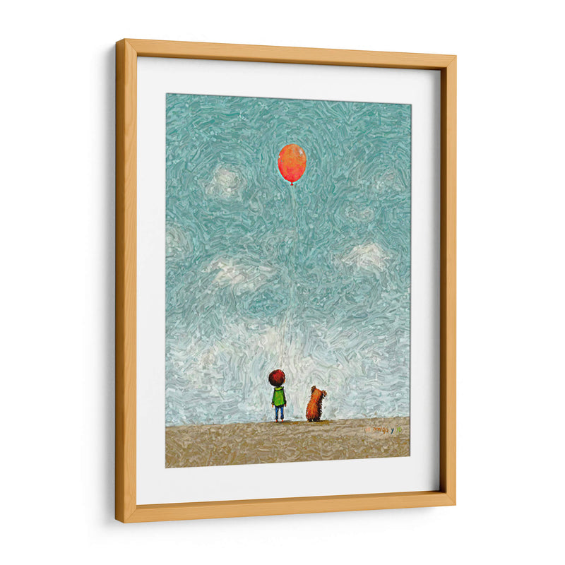 Mi amigo y Yo - Raúl Bermudez | Cuadro decorativo de Canvas Lab