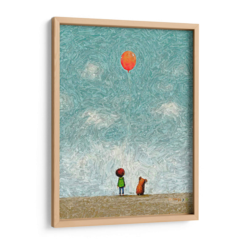 Mi amigo y Yo - Raúl Bermudez | Cuadro decorativo de Canvas Lab