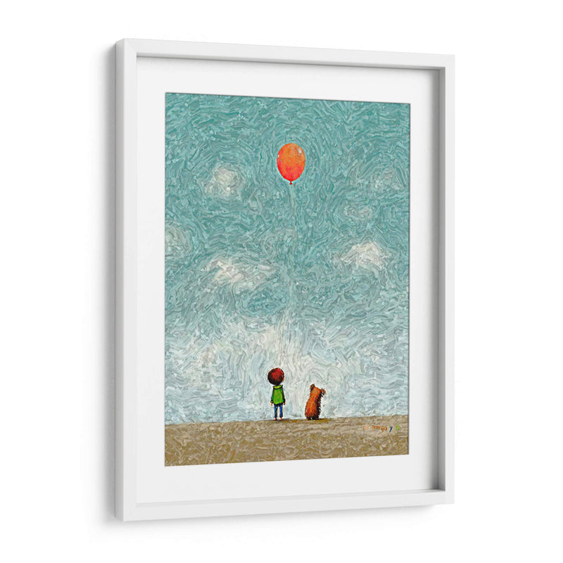 Mi amigo y Yo - Raúl Bermudez | Cuadro decorativo de Canvas Lab