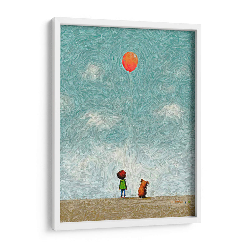 Mi amigo y Yo - Raúl Bermudez | Cuadro decorativo de Canvas Lab