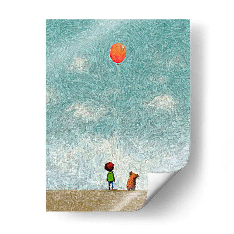 Mi amigo y Yo - Raúl Bermudez | Cuadro decorativo de Canvas Lab