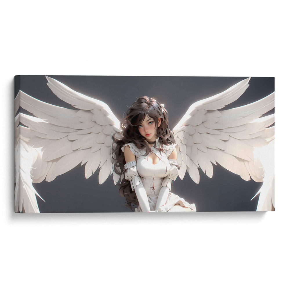 Ángel Blanco - 1 - DeLaVegaGaming | Cuadro decorativo de Canvas Lab