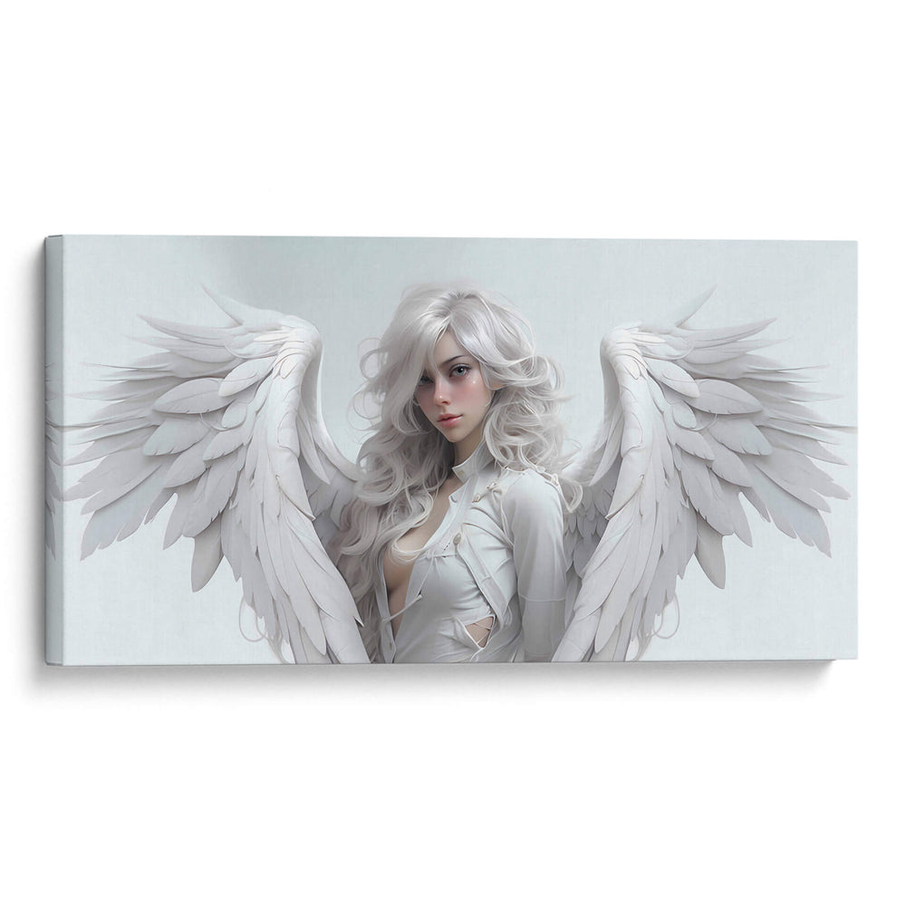 Ángel Blanco - 2 - DeLaVegaGaming | Cuadro decorativo de Canvas Lab
