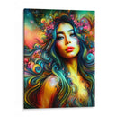 Curly girl - Paltik Arte Digital | Cuadro decorativo de Canvas Lab