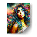 Curly girl - Paltik Arte Digital | Cuadro decorativo de Canvas Lab