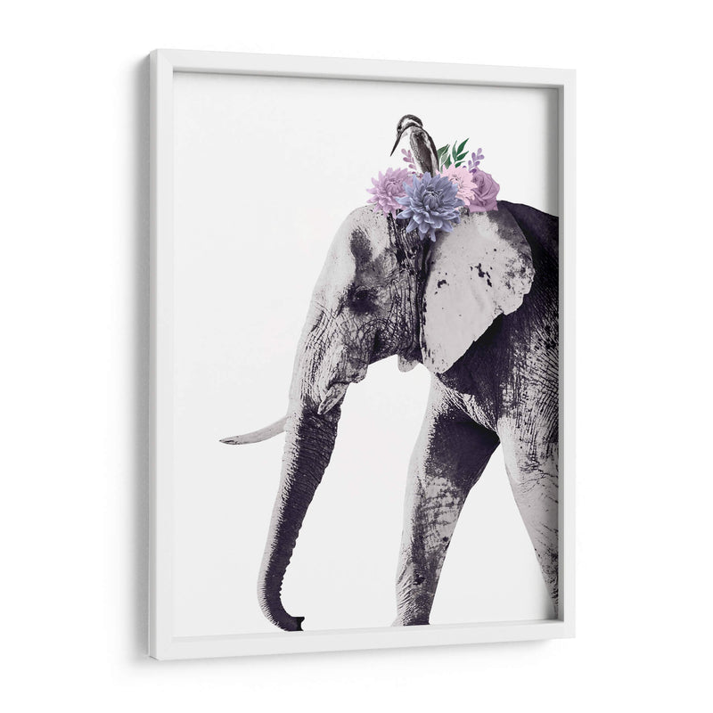 Elefante amigo - Lofty&Me | Cuadro decorativo de Canvas Lab