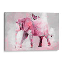 Elefante y mariposas - Lofty&Me | Cuadro decorativo de Canvas Lab