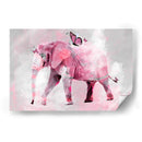 Elefante y mariposas - Lofty&Me | Cuadro decorativo de Canvas Lab