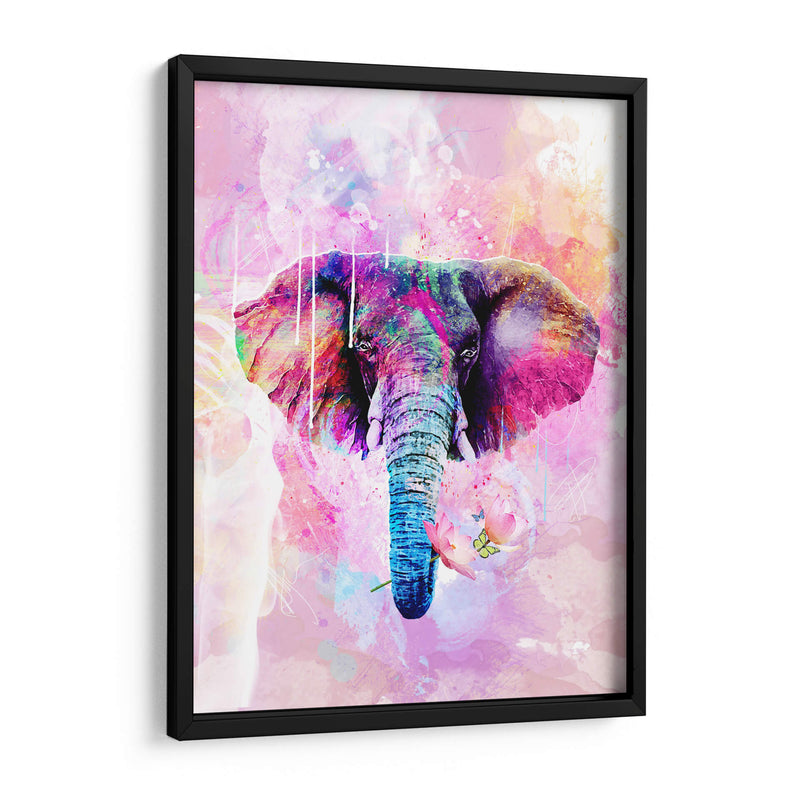 Elefante Splash - Lofty&Me | Cuadro decorativo de Canvas Lab