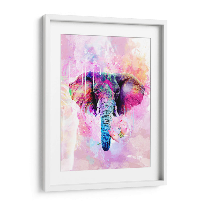 Elefante Splash - Lofty&Me | Cuadro decorativo de Canvas Lab
