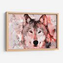 Lobo flores - Lofty&Me | Cuadro decorativo de Canvas Lab
