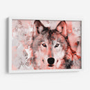 Lobo flores - Lofty&Me | Cuadro decorativo de Canvas Lab